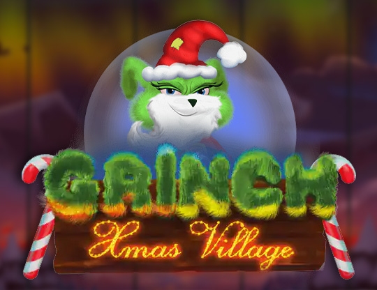 Grinch Xmas Village Poster