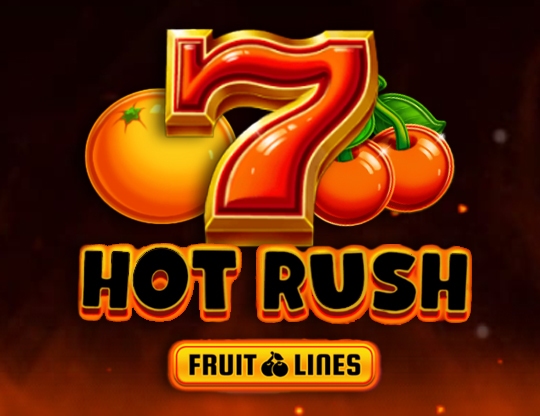 Hot Rush Fruit Lines Poster