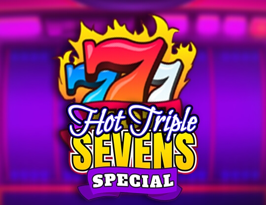 Hot Triple Sevens Special Poster