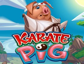 Karate Pig Poster