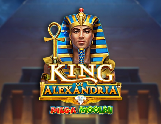 King of Alexandria Mega Moolah Poster