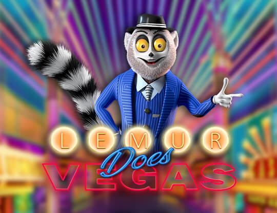 Lemur Does Vegas Poster