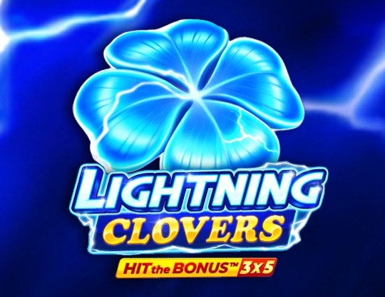 Lightning Clovers Poster