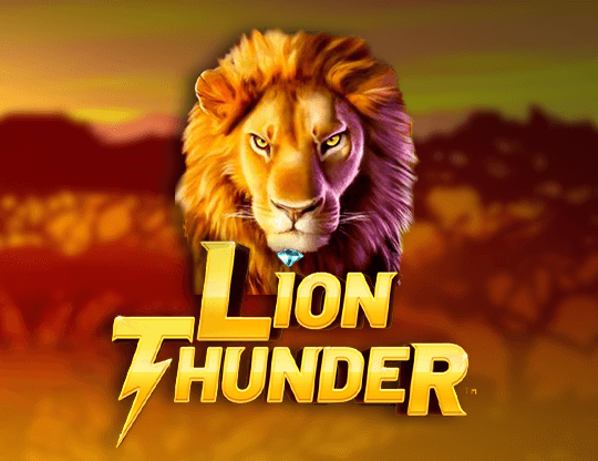 Lion Thunder Poster