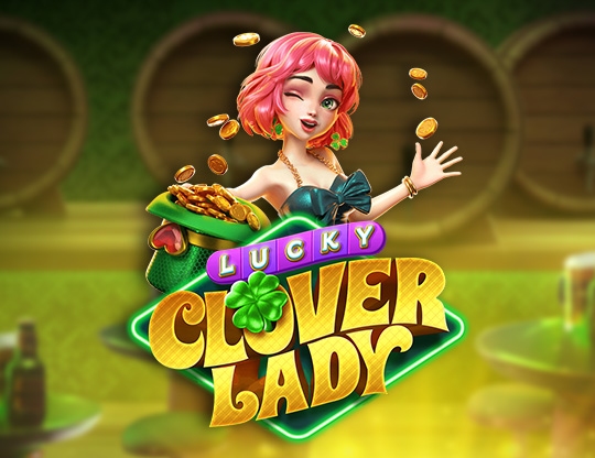 Lucky Clover Lady Poster