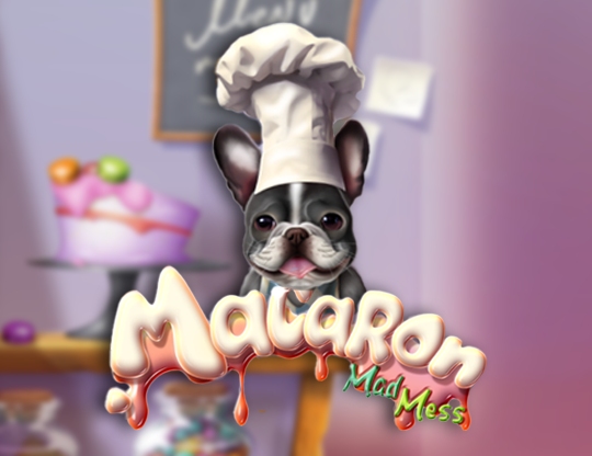 Macaron Mad Mess Poster