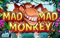 Mad Mad Monkey Mini Poster