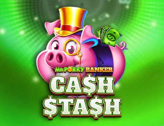 Mr Porky Banker Cash Stash Poster