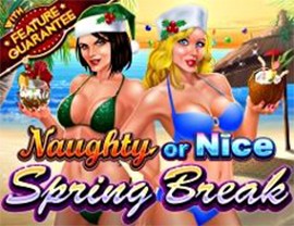 Naughty Or Nice Spring Break Poster