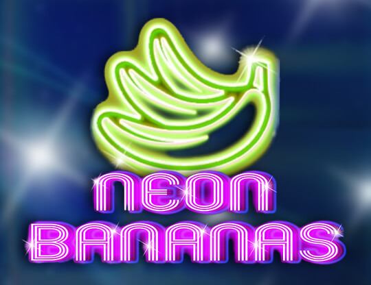 Neon Bananas Poster
