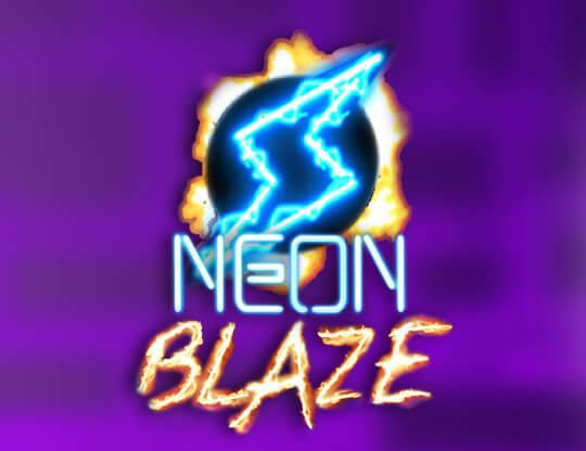 Neon Blaze Poster