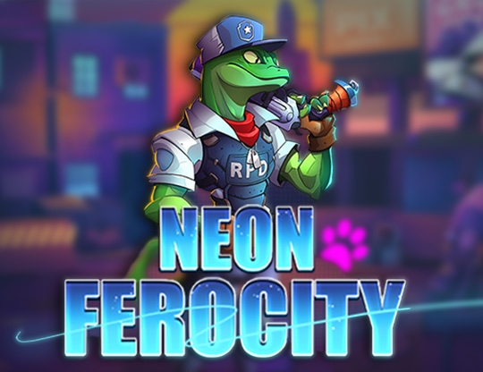 Neon Ferocity Poster