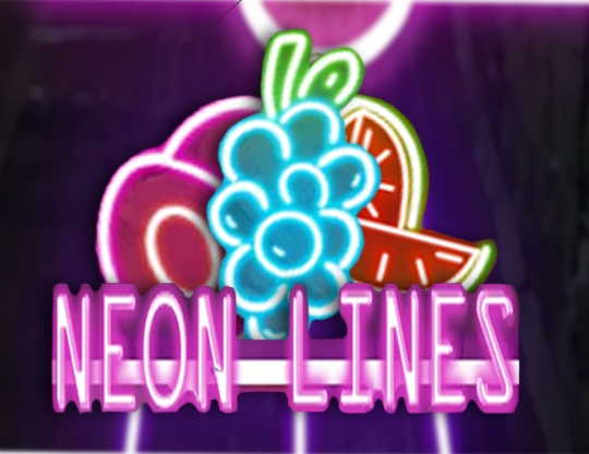Neon Lines Poster