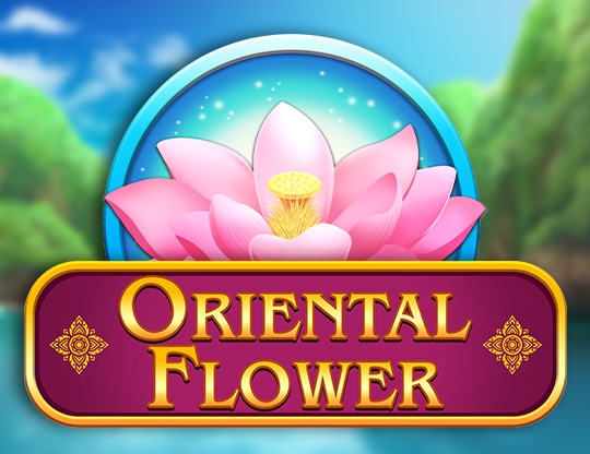 Oriental Flower Poster