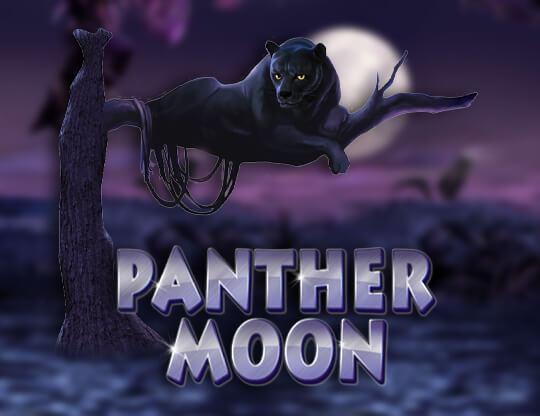 Panther Moon Poster
