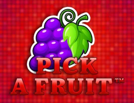 Pick a Fruit Poster