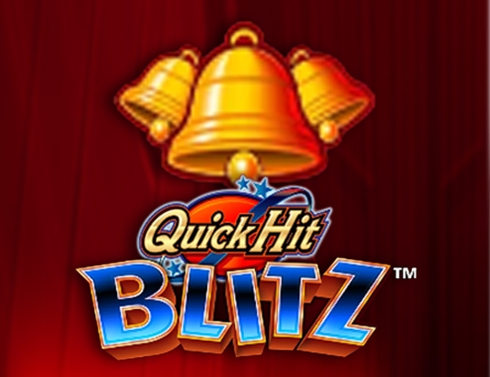 Quick Hit Blitz Red Poster