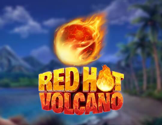 Red Hot Volcano Poster