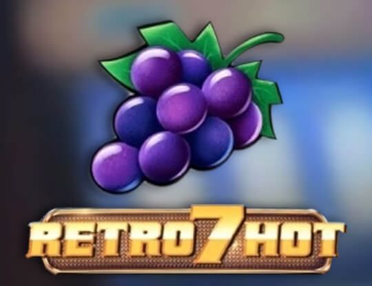 Retro 7 Hot Poster