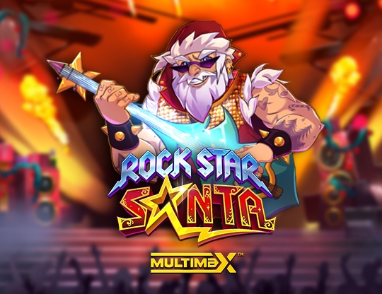 Rock Star Santa Multimax Poster