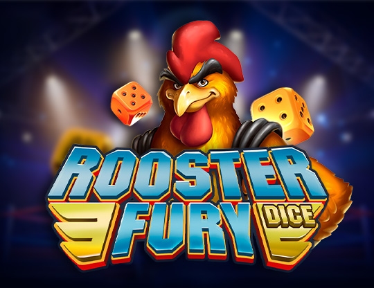 Rooster Fury Dice Poster