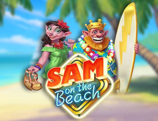 Sam on the Beach Poster