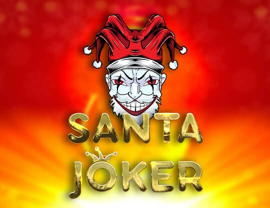 Santa Joker Poster