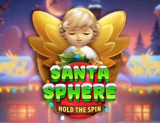 Santa Sphere: Hold the Spin Poster