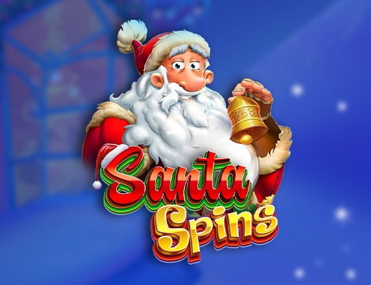Santa Spins Poster