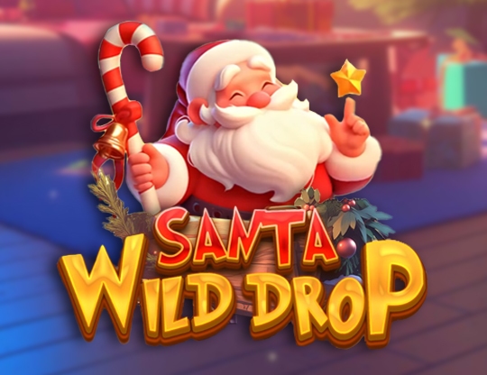 Santa Wild Drop Poster