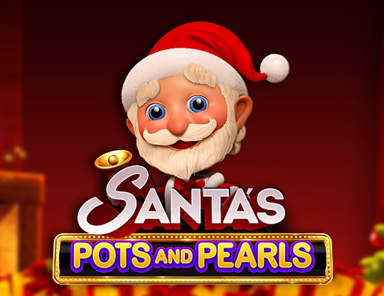 Santa's Pots and Pearls Poster