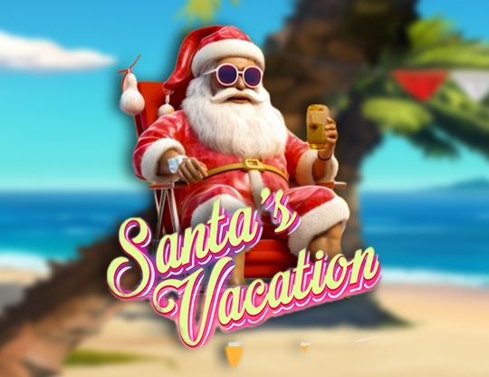 Santa's Vacation Poster