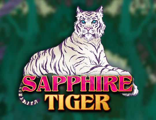 Sapphire Tiger Poster