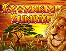 Savannah Sunrise Poster