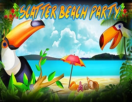 Scatter Beach Party Poster