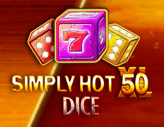 Simple Hot XL 50 Dice Poster