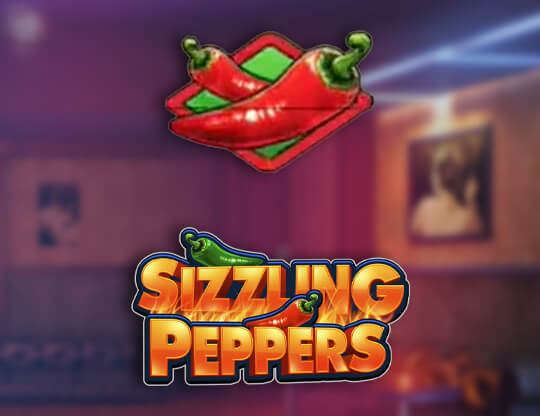 Sizzling Peppers Poster