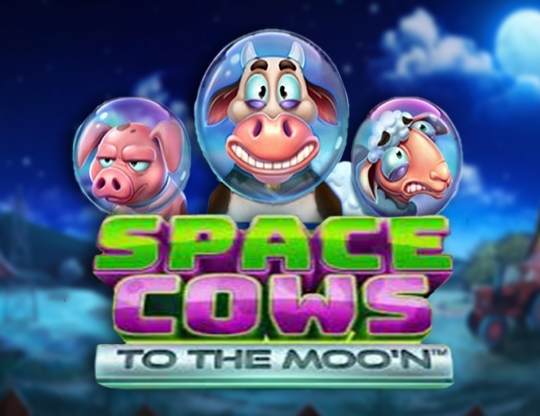 Space Cows to the Moo'n Poster