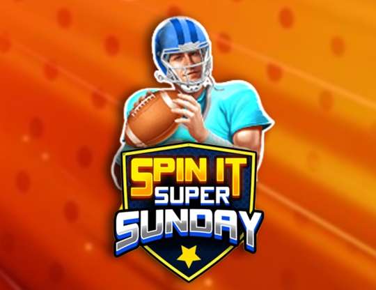 Spin it Super Sunday Poster
