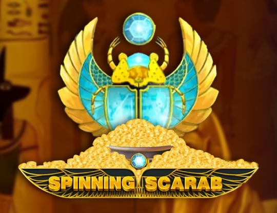 Spinning Scarab Poster
