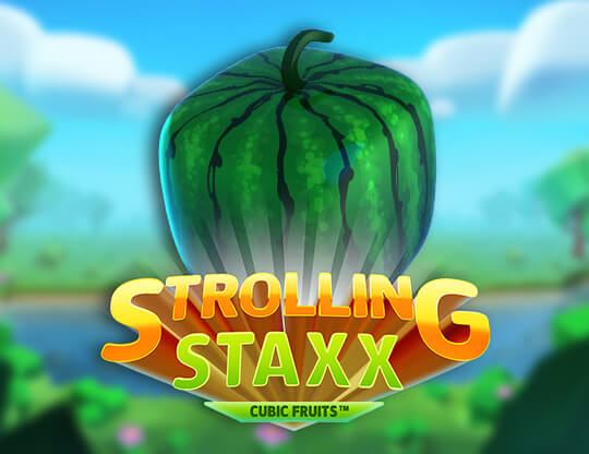 Strolling Staxx Cubic Fruits Poster