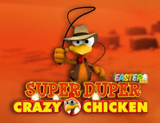 Super Duper Crazy Chicken - Easter Egg Poster