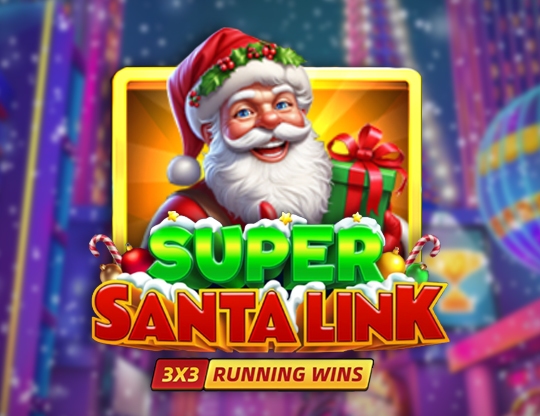 Super Santa Link Poster