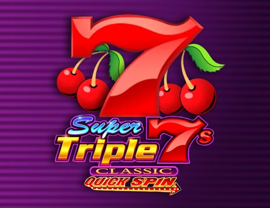 Super Triple 7s Classic Poster