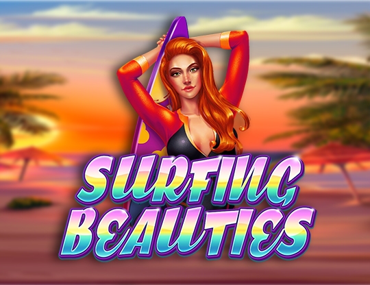 Surfing Beauties Poster