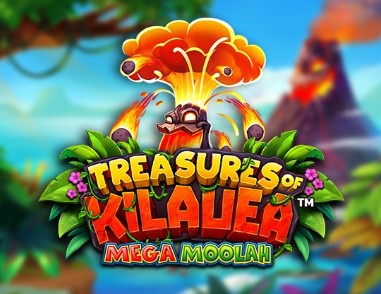 Treasures of Kilauea Mega Moolah Poster