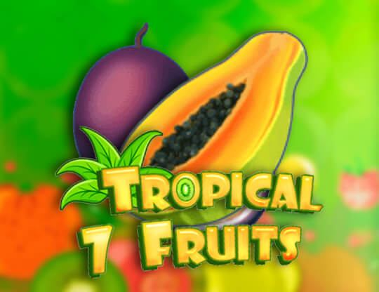 Tropical 7 Fruits Poster