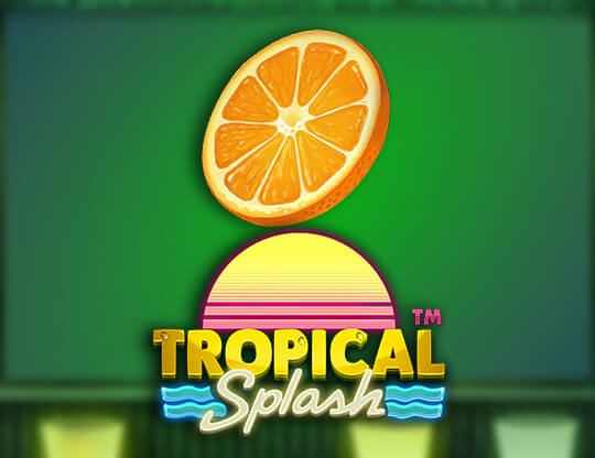 Tropical Splash Poster