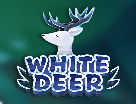 White Deer Poster