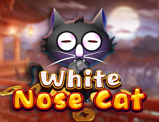 White Nose Cat Poster